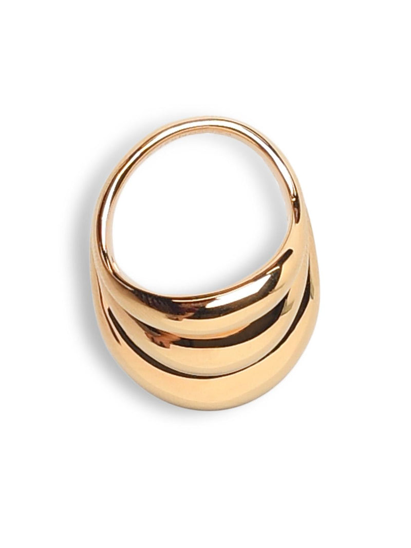 Panconesi Panconesi TRIPTICH Blow Up Gold Copper Ring - World Class Fashion
