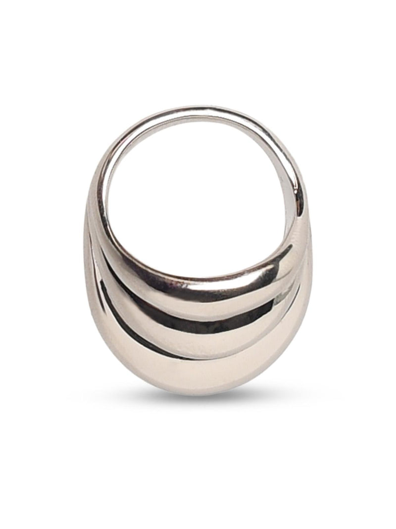 Panconesi Panconesi TRIPTICH Blow Up Silver Copper Ring - World Class Fashion