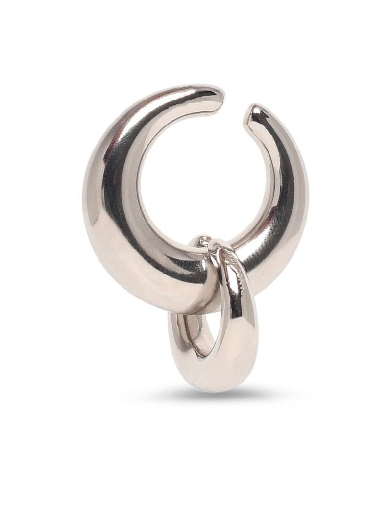 Panconesi Panconesi Circle Silver Brass Earcuff - World Class Fashion
