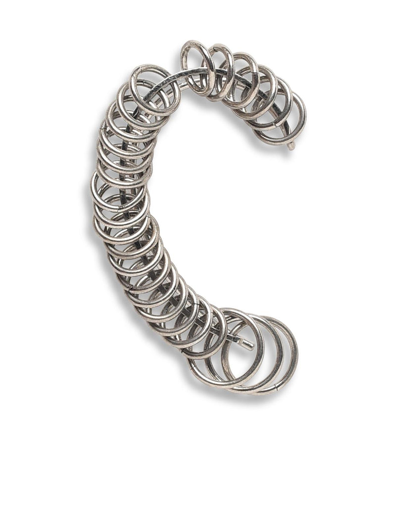 Panconesi Panconesi 'ALL Around' Silver Brass Earmuffs - World Class Fashion