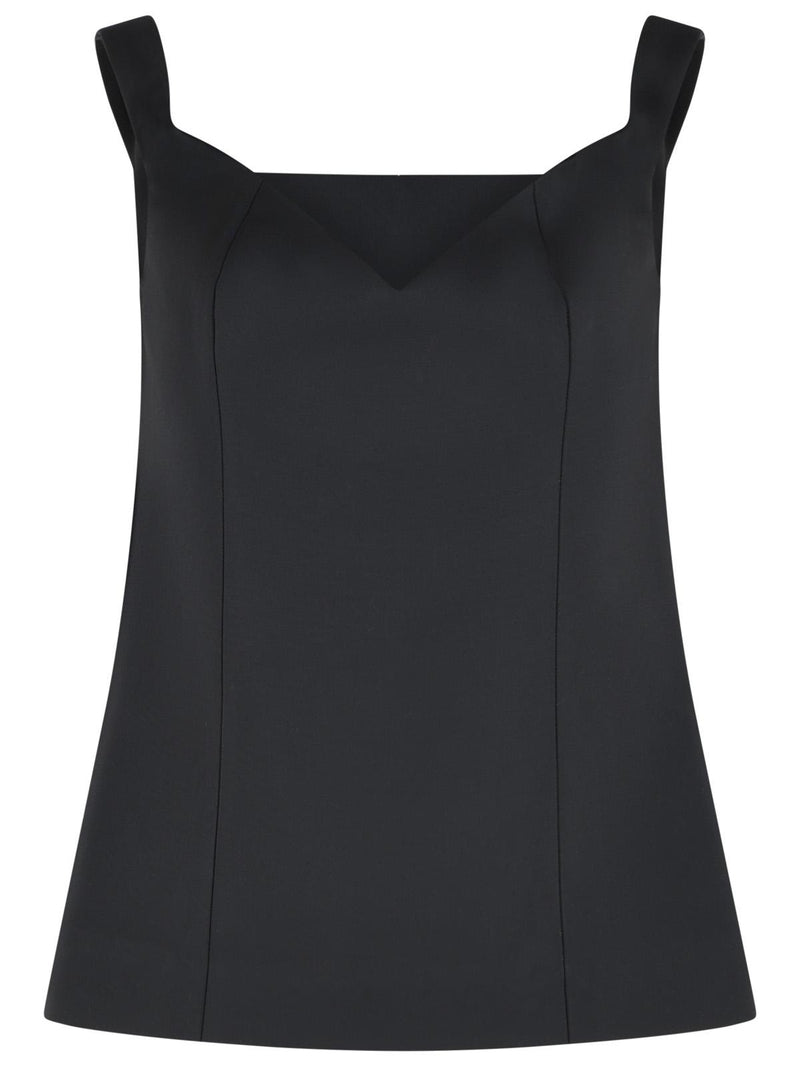 Róhe Róhe Viscose Top Black Women - World Class Fashion