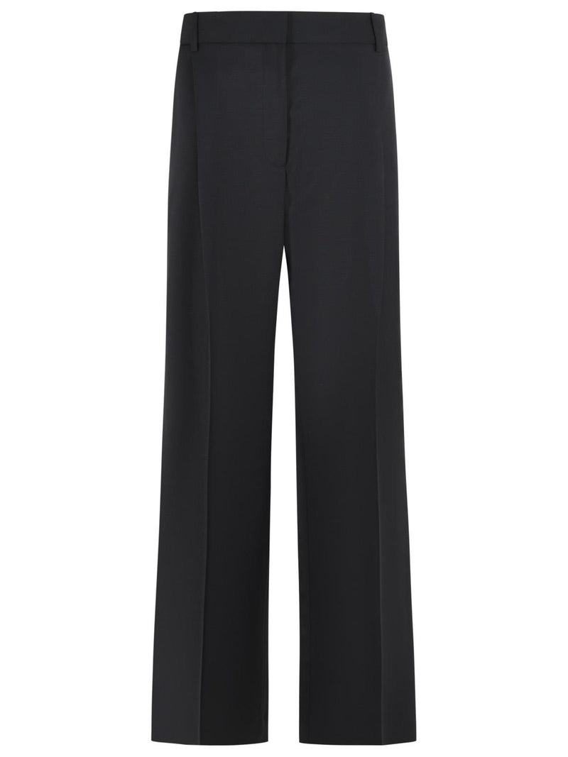 Róhe Róhe 'BOXER' Virgin Wool Mohair Pants Black - World Class Fashion