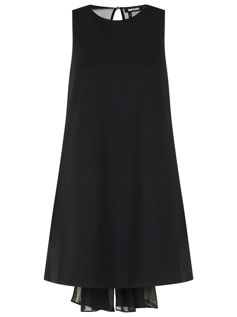 Rotate Rotate Crêpe Mini Dress Black Women - World Class Fashion