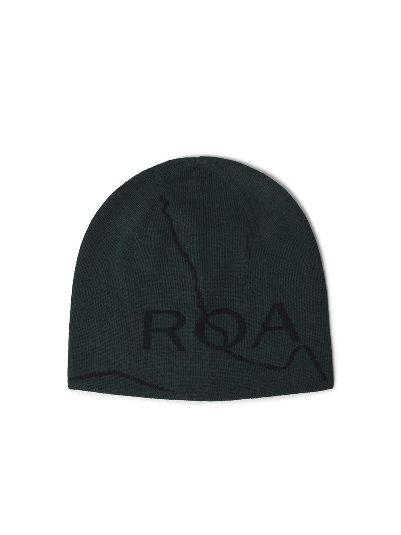 Roa Hiking Roa Hiking Wool Beanie Dark Green Men - World Class Fashion