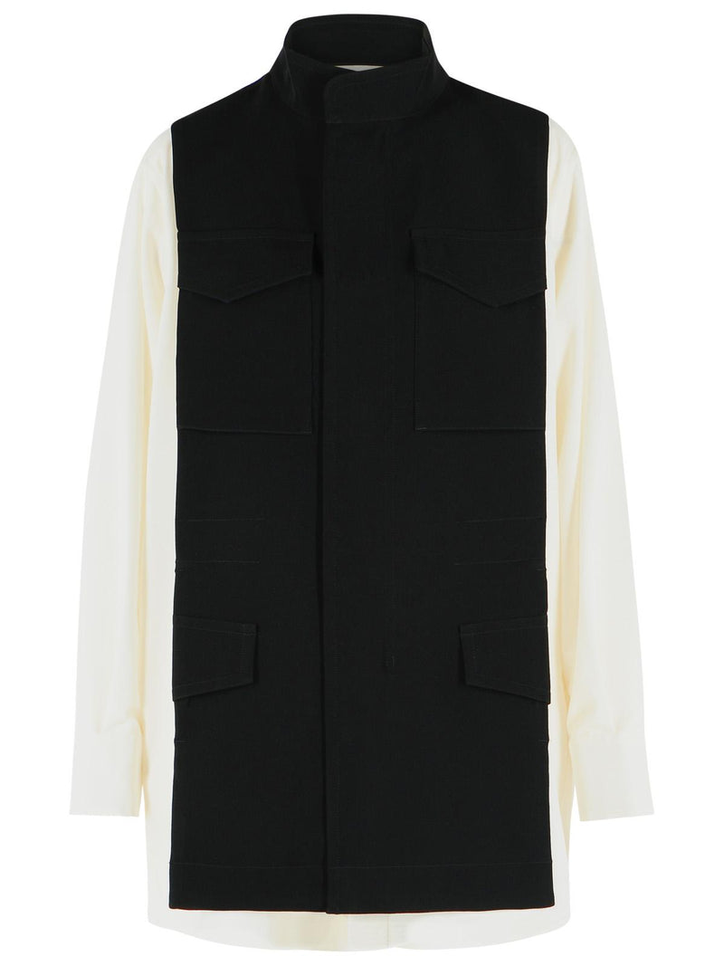 Sacai Sacai Polyester Blend Shirt White Women - World Class Fashion