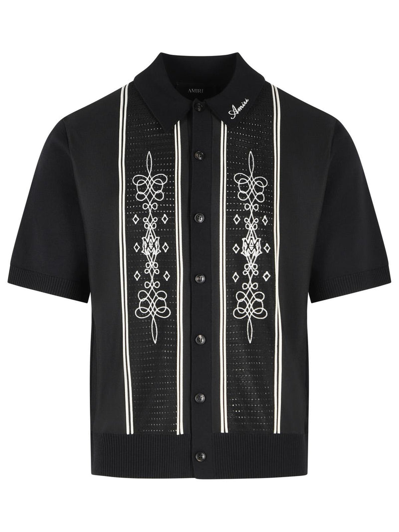 Amiri Amiri Black Virgin Wool Blend Sweater - World Class Fashion