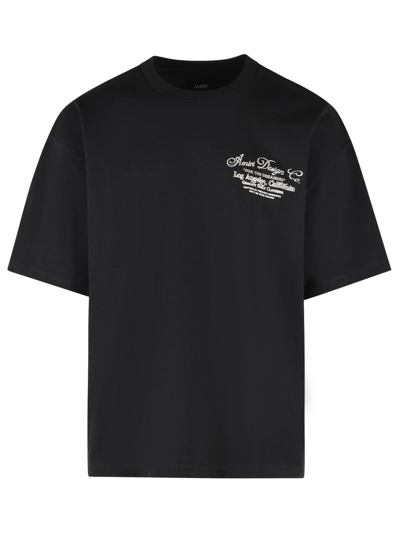 Amiri Amiri 'DREAMERS Chain' Black Cotton T-shirt - World Class Fashion