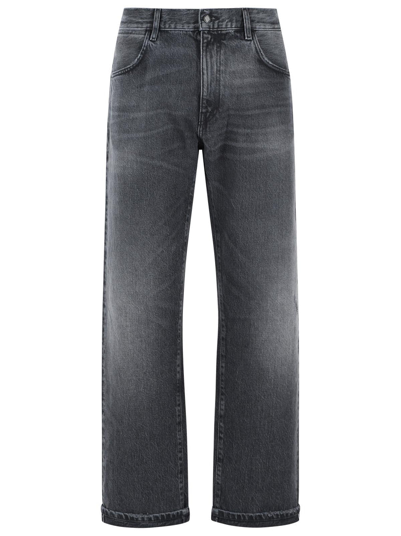 Amish Amish JAMES Black Denim Jeans - World Class Fashion