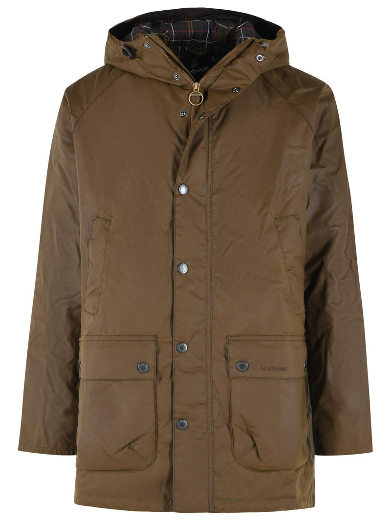 Barbour Barbour 'BEDALE' Brown Cotton Cerato Parka - World Class Fashion