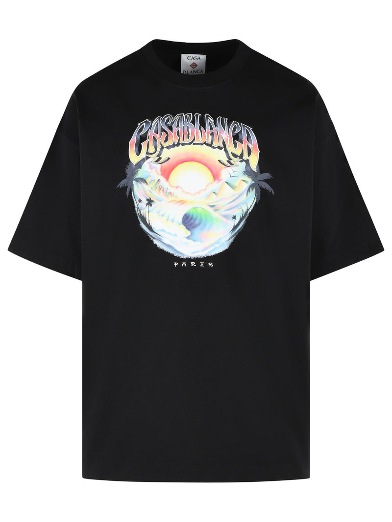 Casablanca Casablanca CASA Airspray Black T-shirt - World Class Fashion