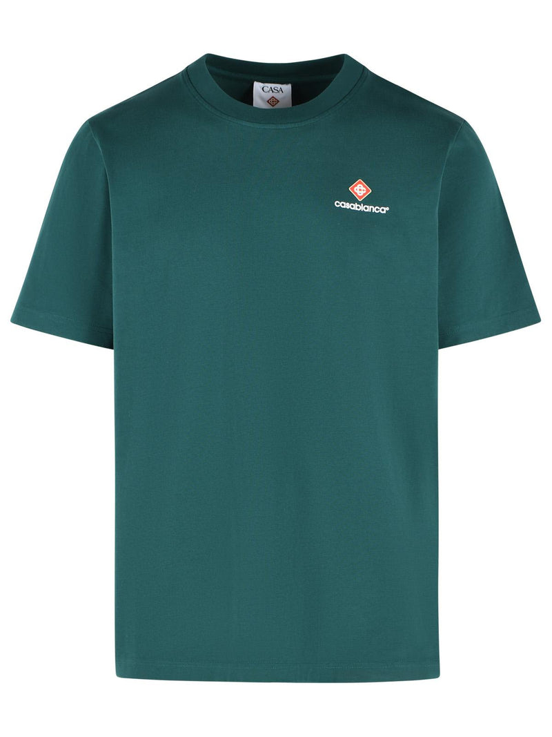 Casablanca Casablanca CLASSIC Sport Type Green Polo Shirt - World Class Fashion