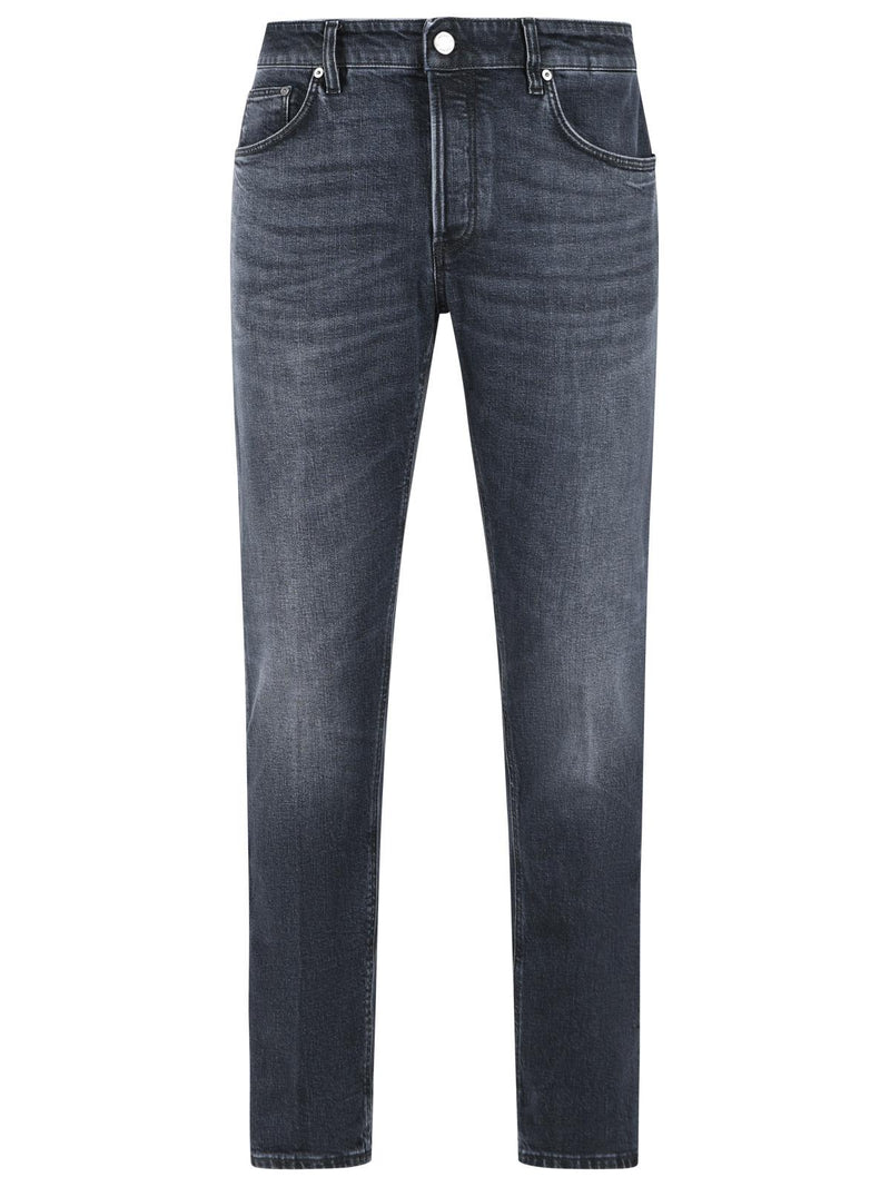 Pt05 Pt05 'RAGGAE' Black Stretch Denim Jeans - World Class Fashion