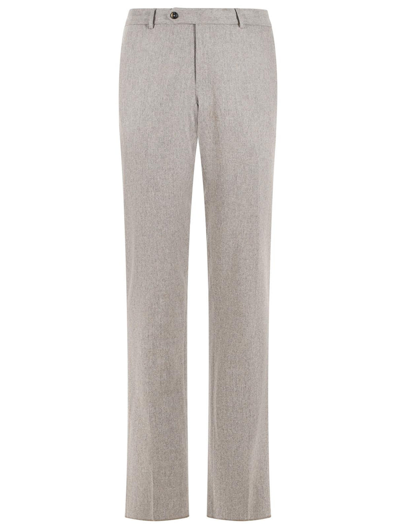 Pt01 Pt01 Jogger Virgin Wool Beige Pants Men - World Class Fashion