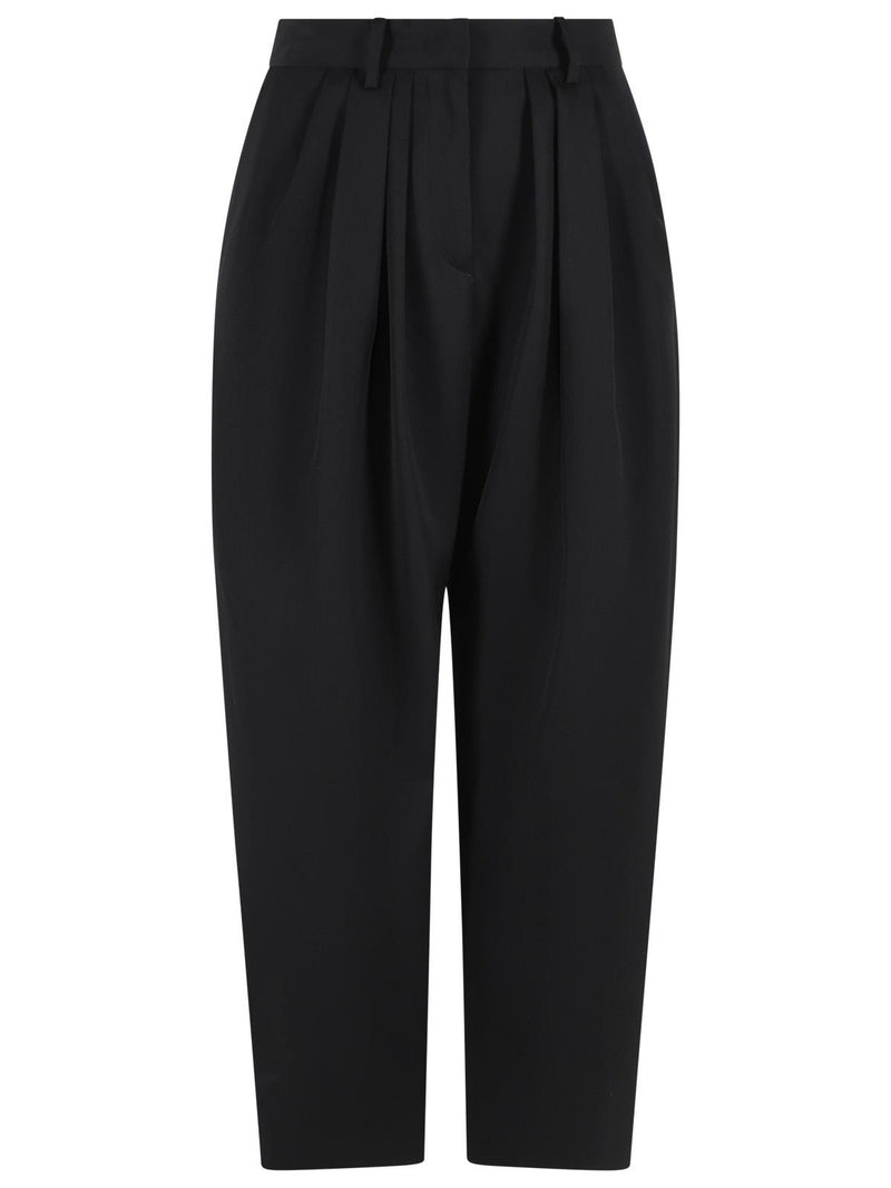 Isabel Marant Isabel Marant JANICE Black Wool Pants - World Class Fashion