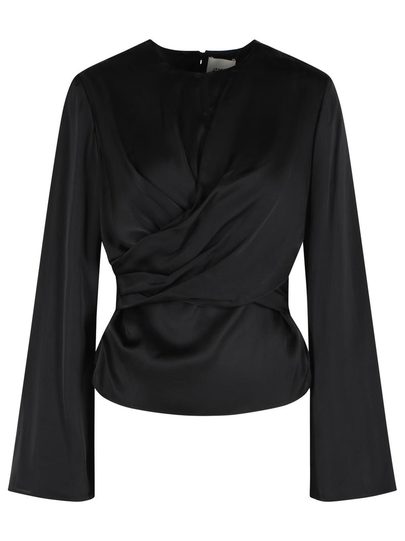 Isabel Marant Isabel Marant NEAME Black Viscose Blouse - World Class Fashion