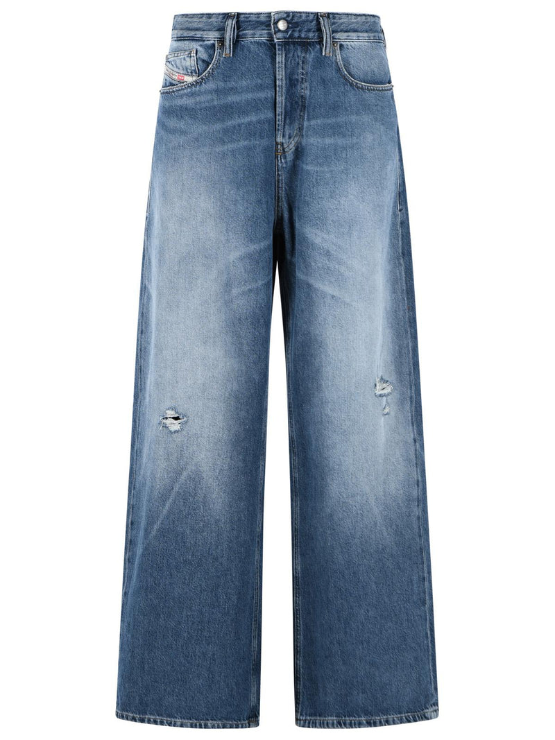 Diesel Diesel '1996 D-sire' Blue Denim Jeans - World Class Fashion