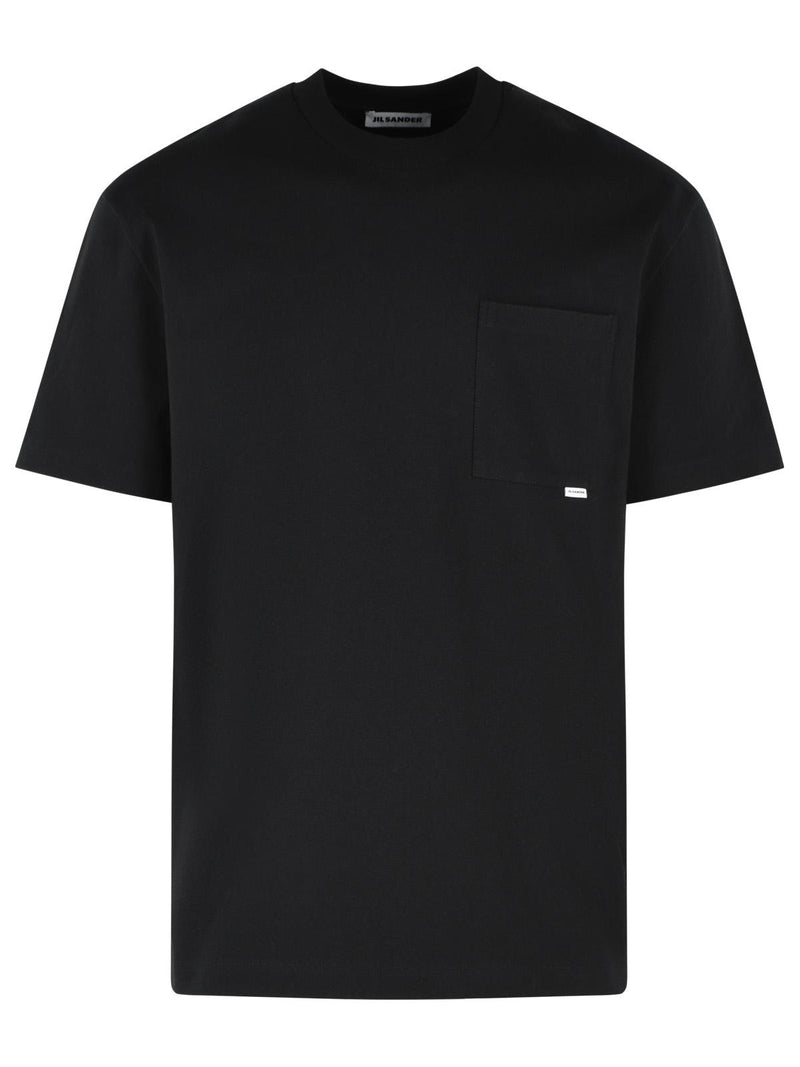 Jil Sander Jil Sander Black Cotton Polo Shirt Men - World Class Fashion