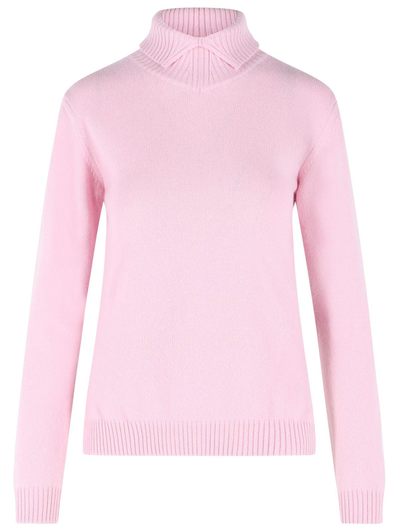 Jil Sander Jil Sander Wool Turtleneck Sweater Pink Women - World Class Fashion