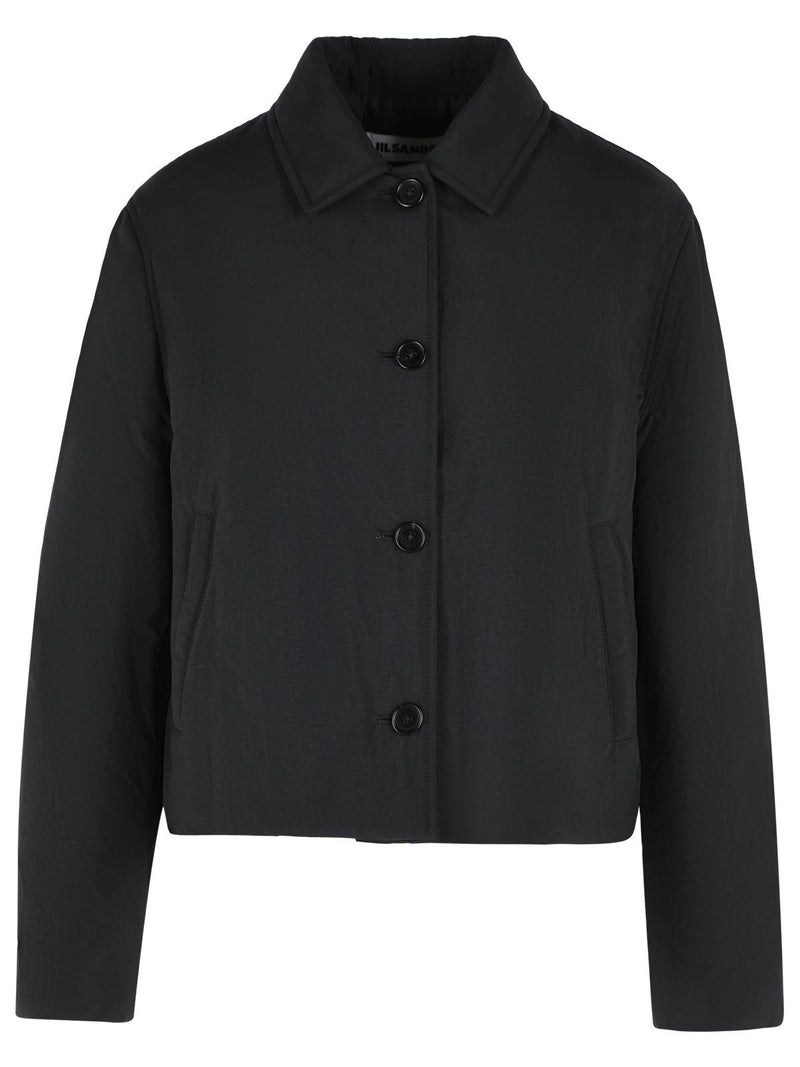 Jil Sander Jil Sander Black Polyamide Jacket Women - World Class Fashion