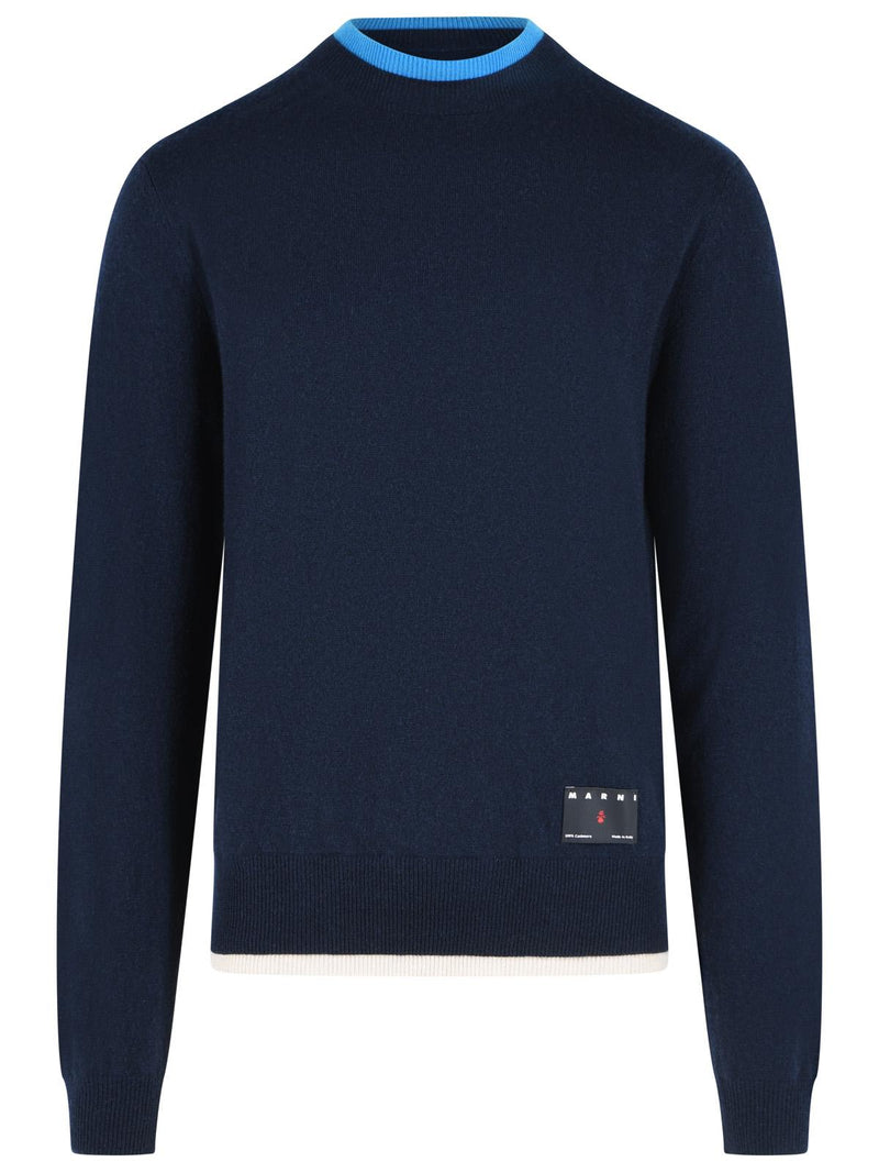 Marni Marni Cashmere Sweater Blue Men - World Class Fashion