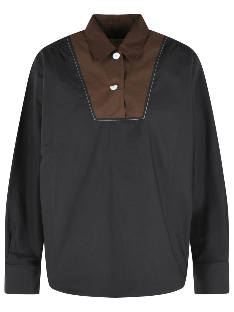 Marni Marni Black Cotton Shirt Women - World Class Fashion