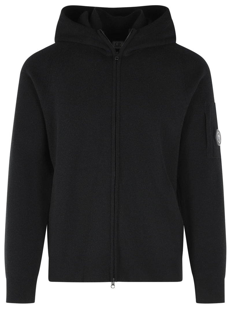 C.P. Company C.P. Company Wool Blend Sweater Black Men - World Class Fashion