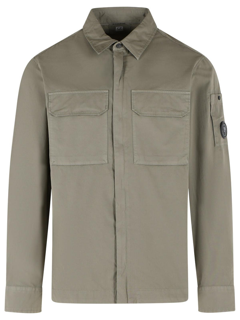 C.P. Company C.P. Company Cotton Overshirt Beige Men - World Class Fashion