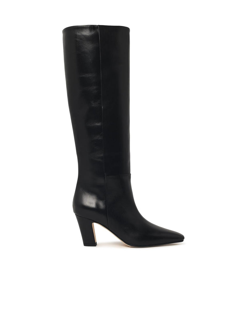 Aeyde Aeyde Silva Black Leather Women Boots - World Class Fashion