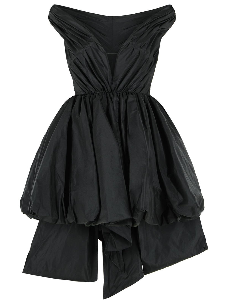 Blumarine Blumarine Black Polyester Mini Dress - World Class Fashion