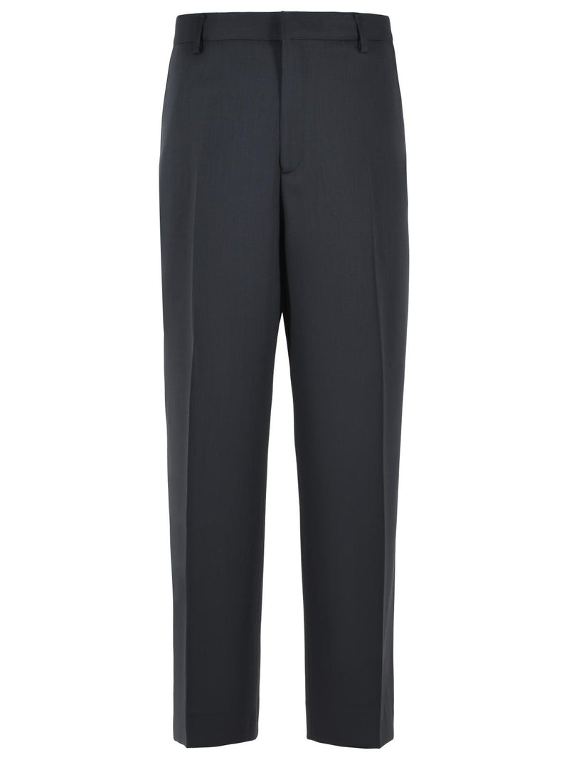 Costumein Costumein ALAIN Navy Blue Wool Pants - World Class Fashion