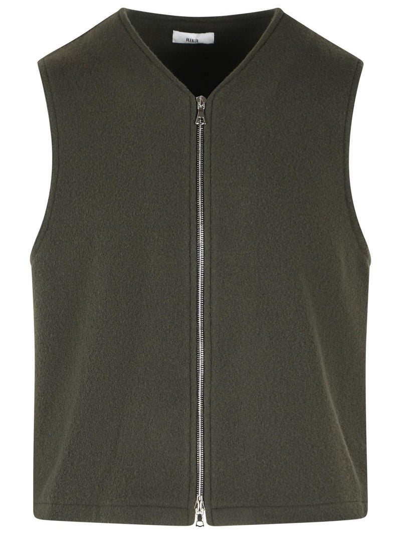 Rier Rier Mole Wool Vest Brown - World Class Fashion