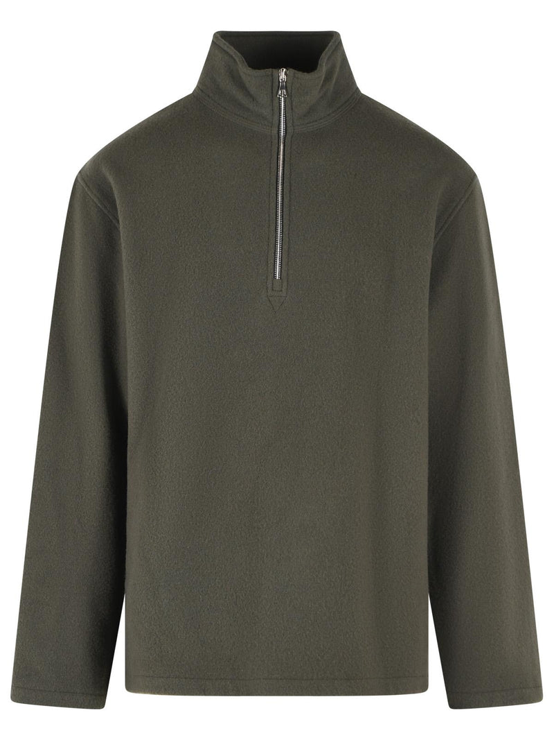 Rier Rier Mole Wool Polo Shirt Brown - World Class Fashion