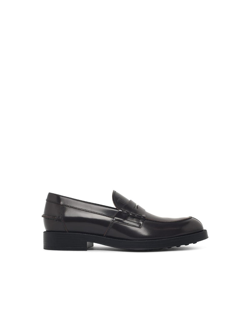 Tod’s Tod's Men's Brown Leather Loafers - World Class Fashion
