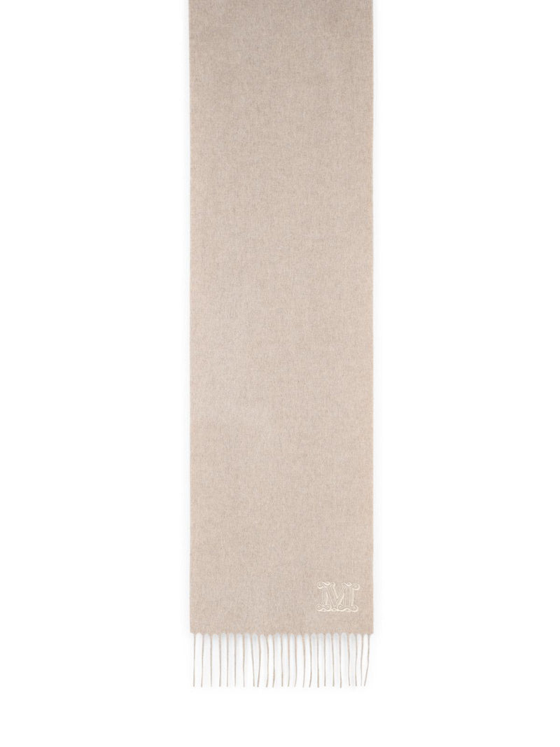 Max Mara Max Mara 'WSDALIA' Beige Cashmere Stole - World Class Fashion
