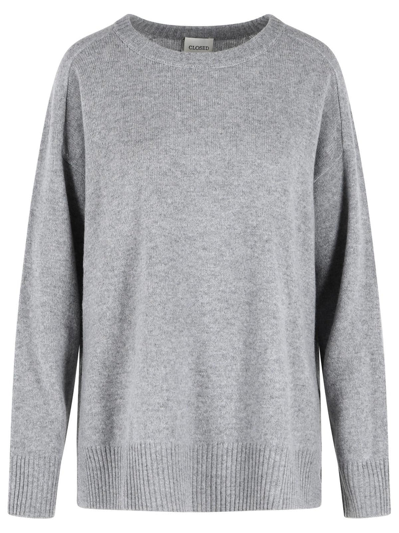 Closed Closed Grey Wool Sweater Women - World Class Fashion