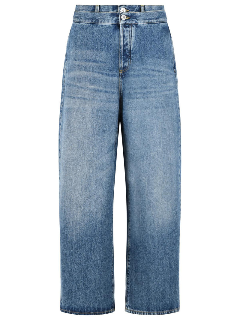 The Attico The Attico Long Blue Denim Jeans Women - World Class Fashion