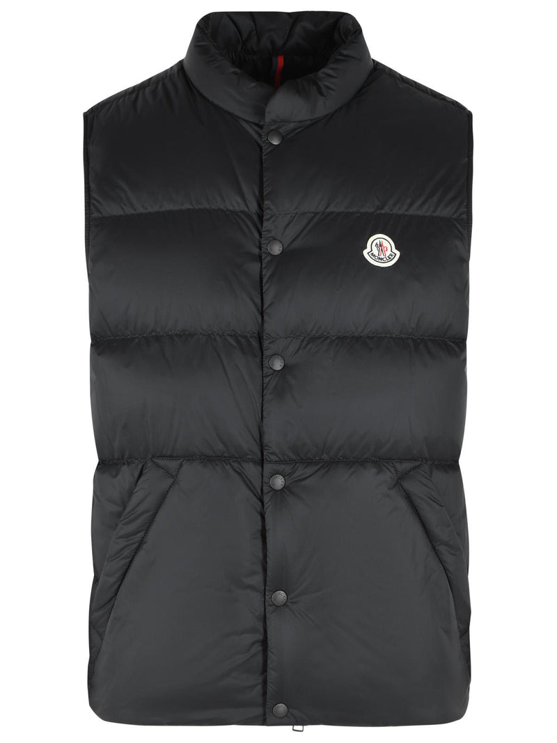 Moncler Moncler TUQUEROUYE Black Polyamide Vest - World Class Fashion