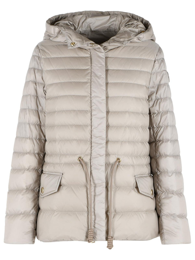 Moncler Moncler 'RAIES' Light Beige Polyamide Down Jacket - World Class Fashion