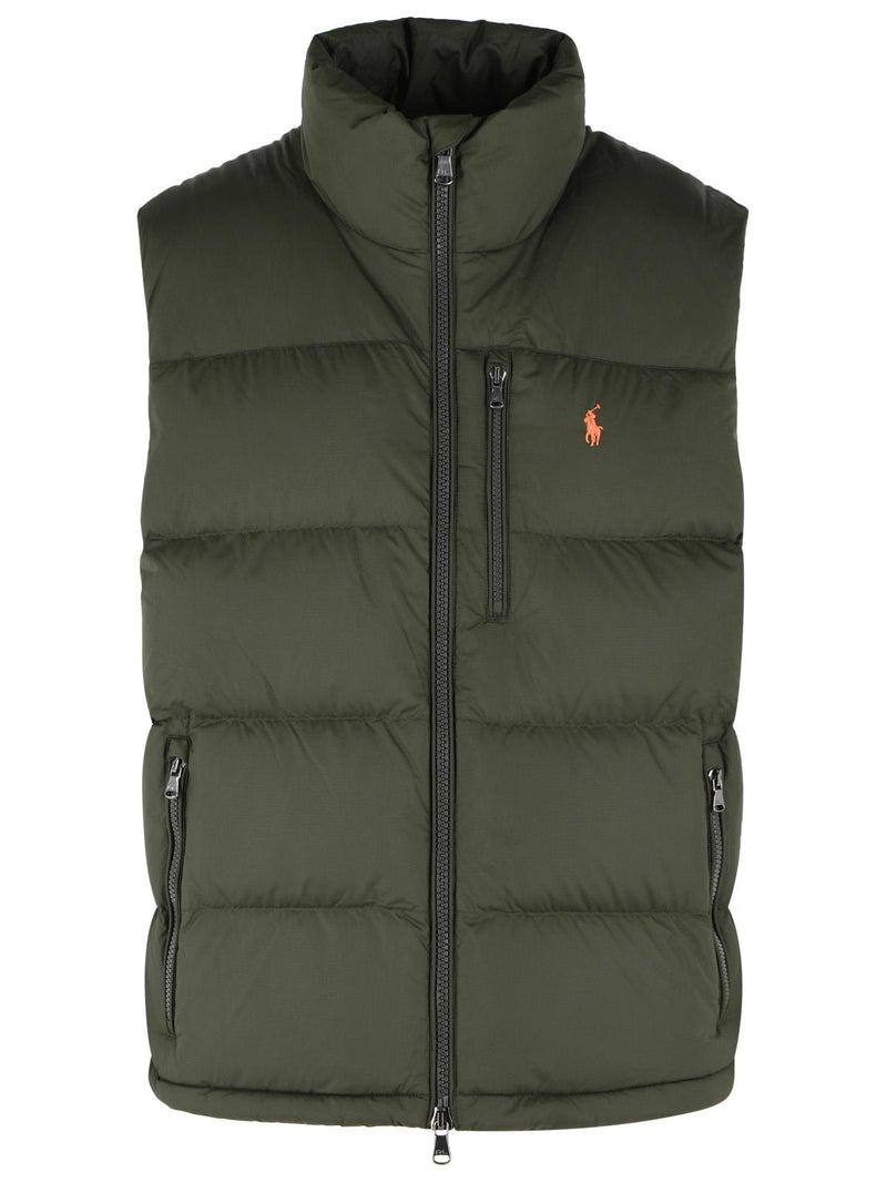 Polo Ralph Lauren Polo Ralph Lauren Green Polyester Vest - World Class Fashion