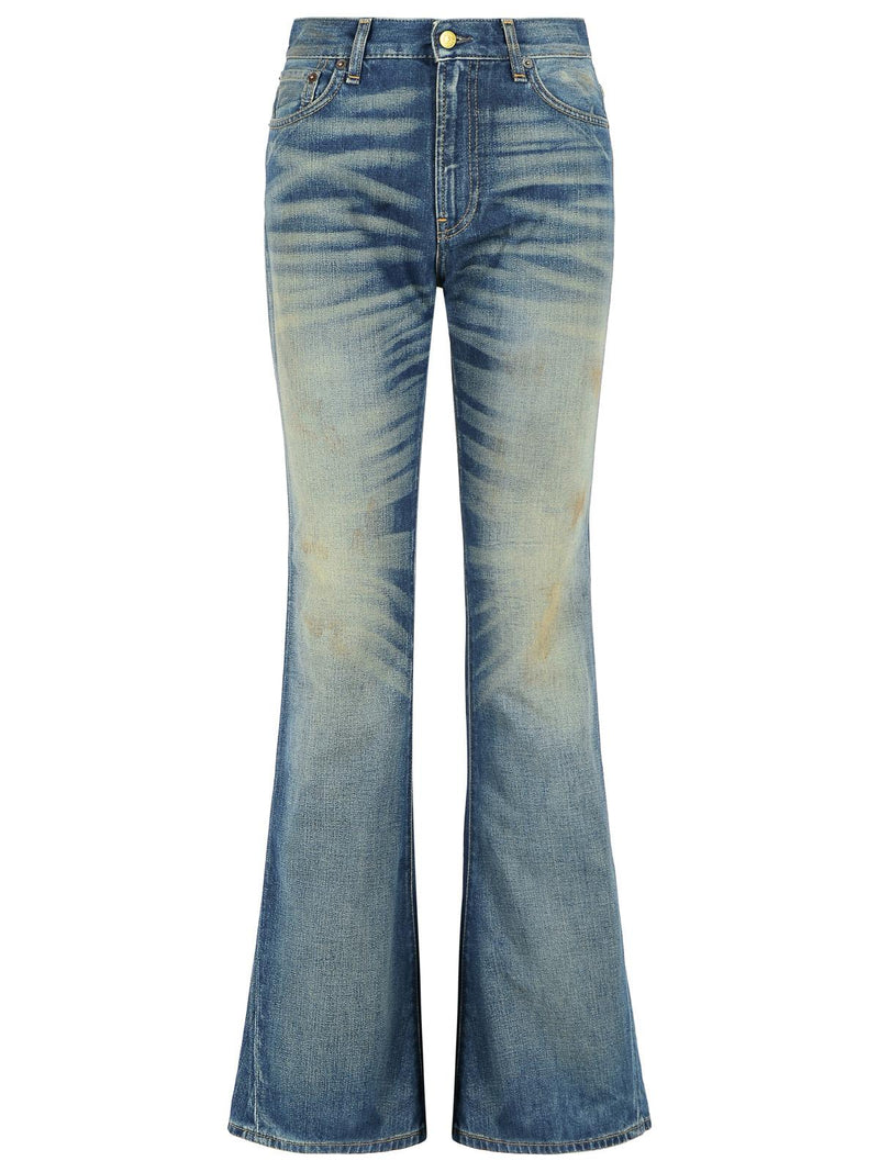 Acne Studios Acne Studios A00613863 Blue Cotton Jeans Women - World Class Fashion
