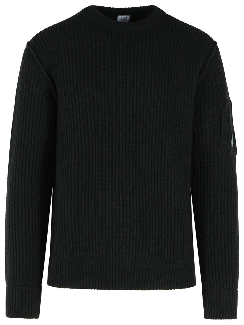 C.P. Company C.P. Company Wool Blend Sweater Black Men - World Class Fashion