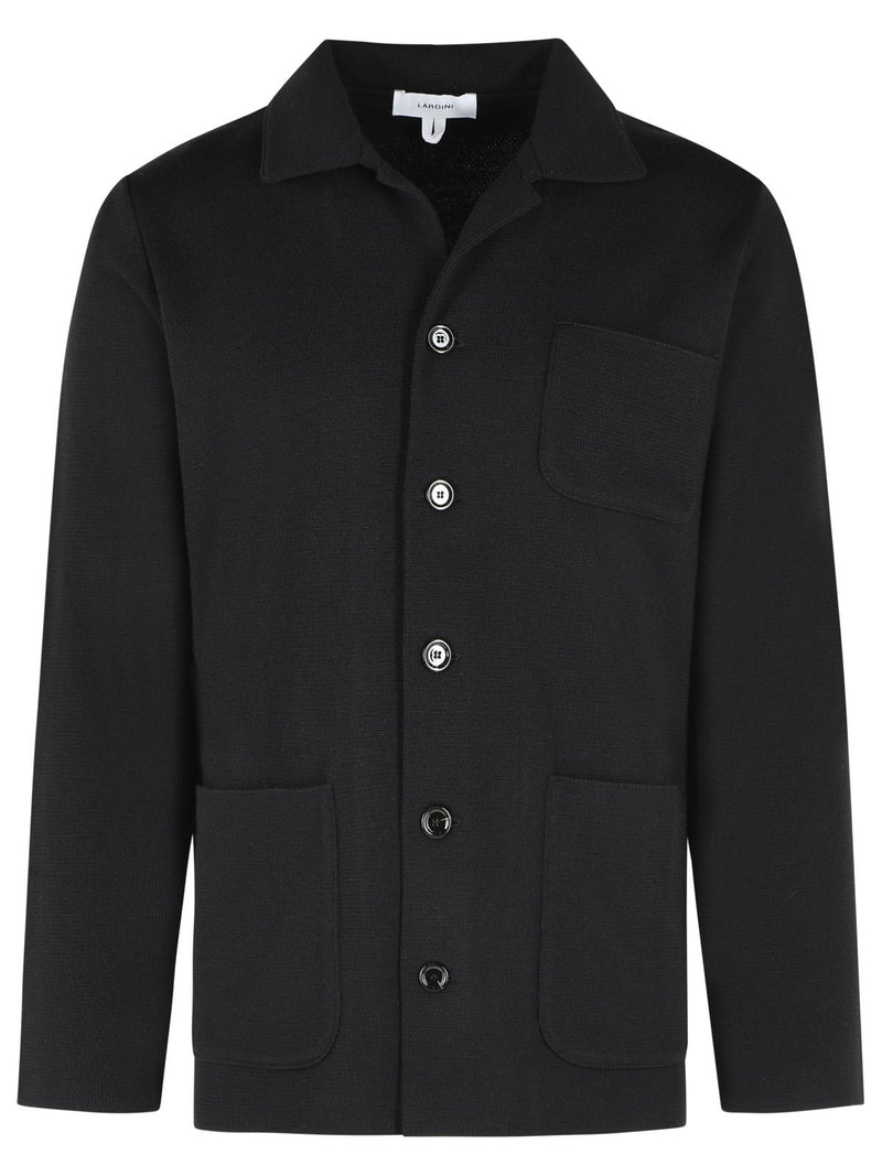 Lardini Lardini Wool Jacket Black Men - World Class Fashion
