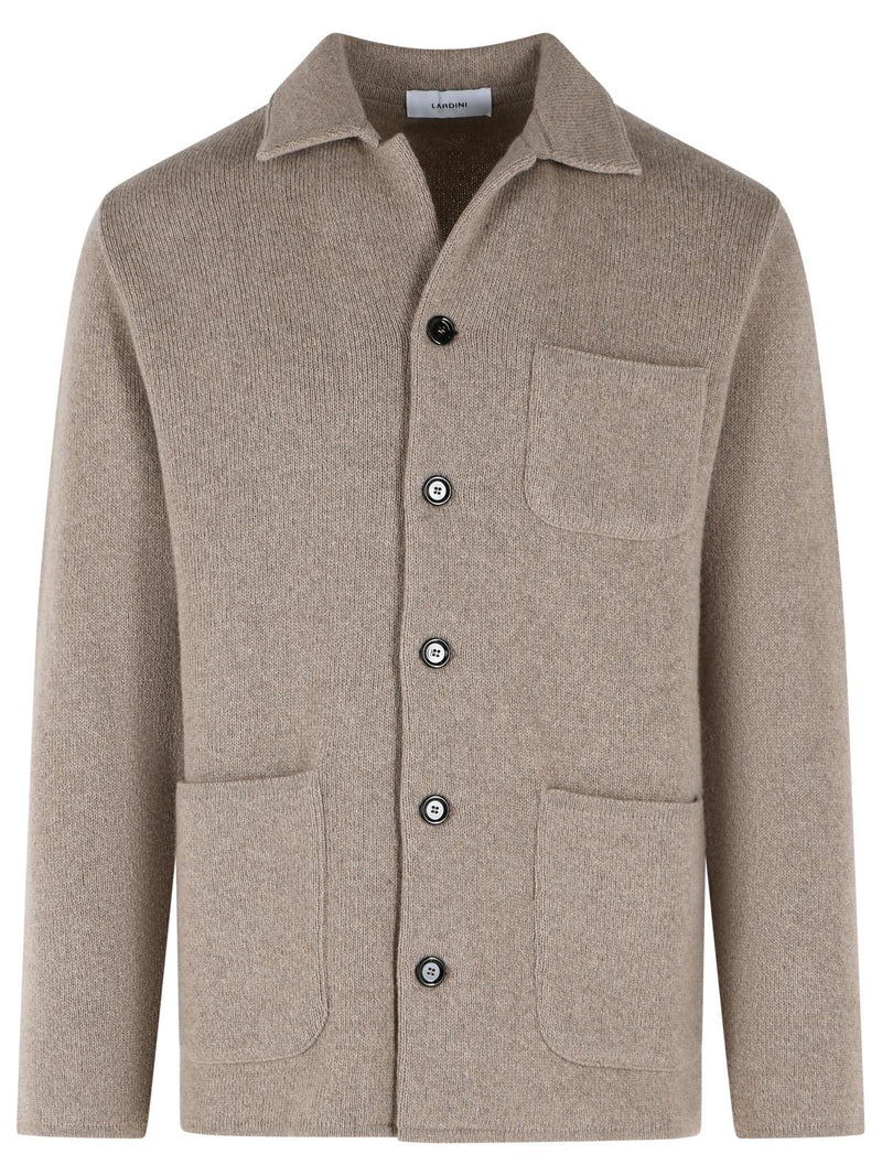Lardini Lardini Wool Jacket Beige Men - World Class Fashion