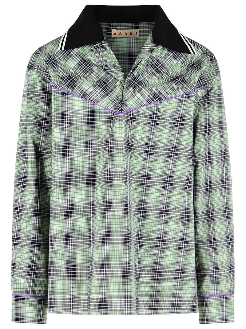 Marni Marni Multicolor Cotton Shirt - World Class Fashion