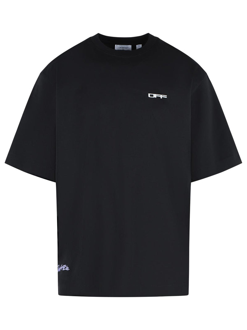 Off-white Off-white 'ARCHIGEOGRAPHY Arrow' Black Cotton T-shirt - World Class Fashion