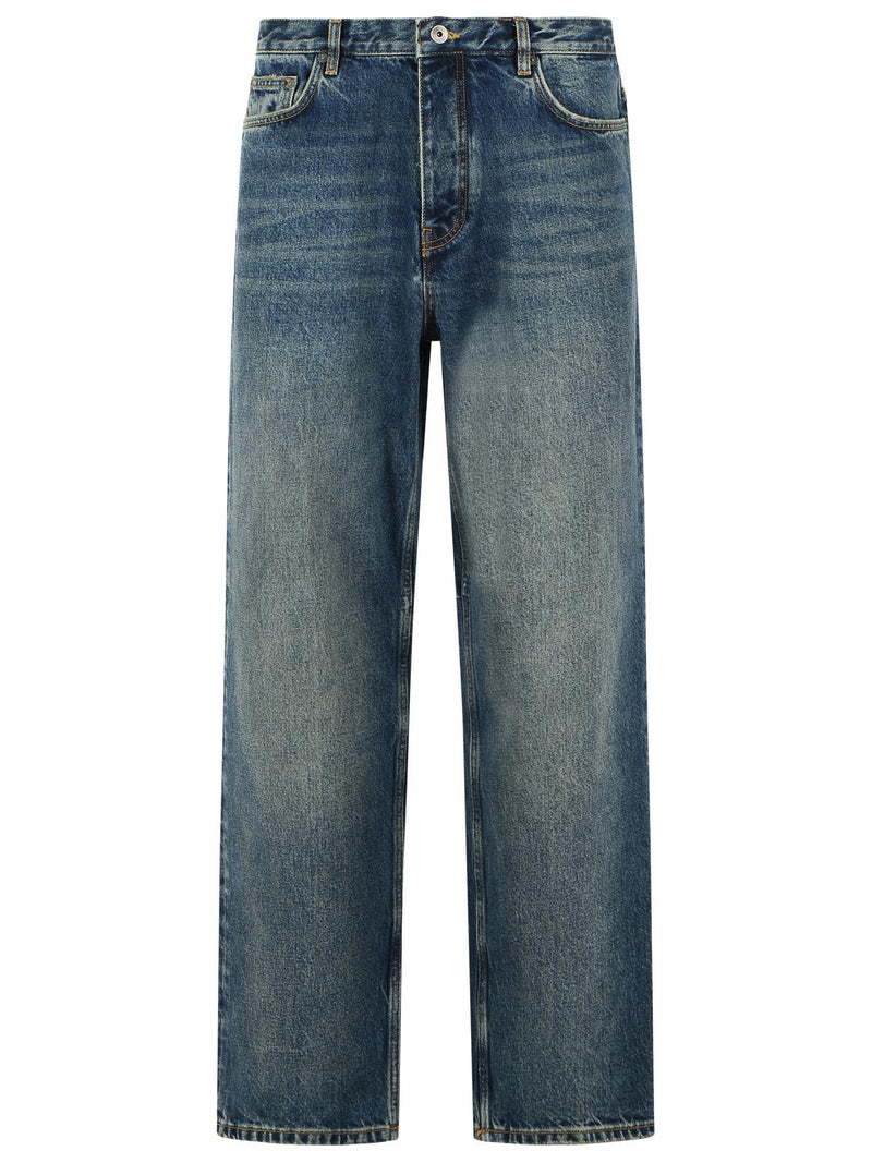 Off-white Off-white HALF Arrow Tapered Blue Jeans - World Class Fashion
