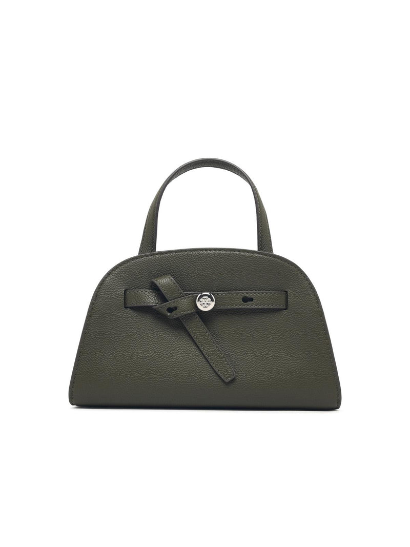 Tory Burch Tory Burch Romy Small Top Case Green Leather - World Class Fashion