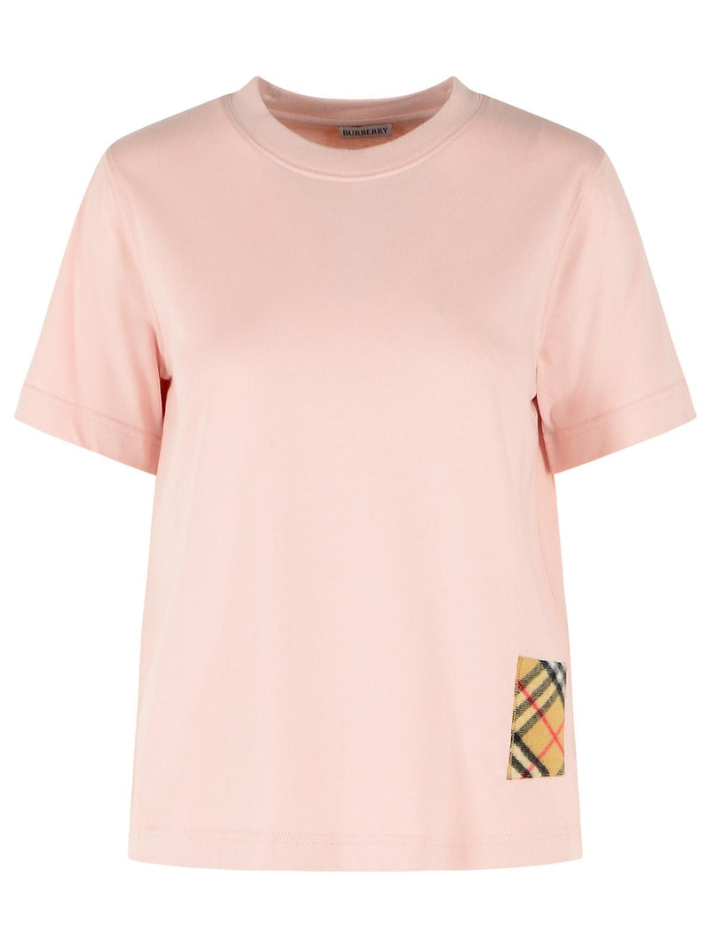 Burberry Burberry 'FRANKIE' Pink Cotton Bouquet T-shirt - World Class Fashion