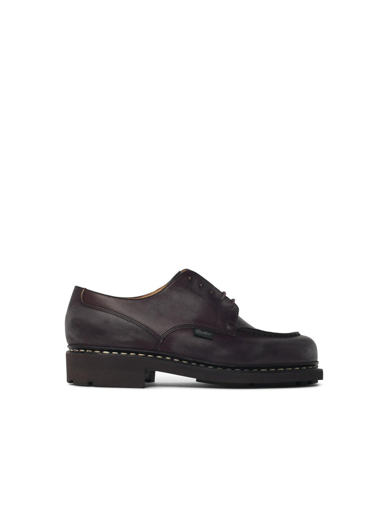 Paraboot Paraboot 'CHAMBORD' Brown Leather Loafers 'LISSE Cafè' - World Class Fashion