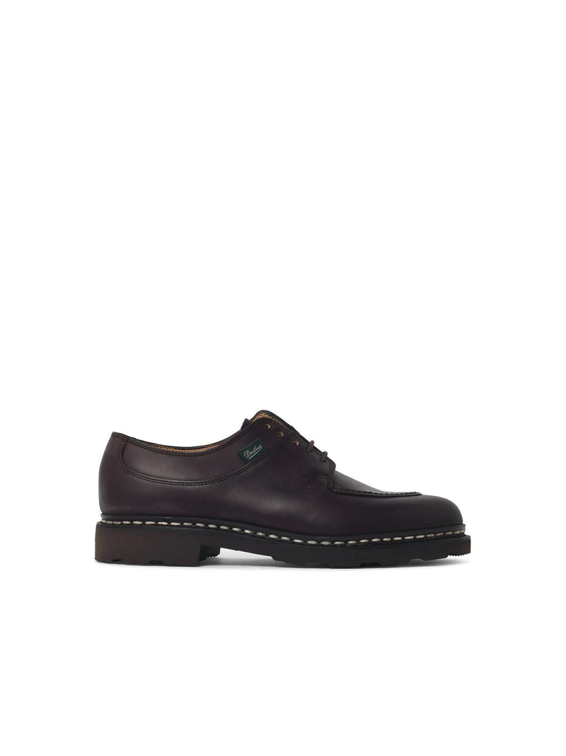 Paraboot Paraboot 'AVIGNON' Brown Leather Loafers 'LISSE Cafè' - World Class Fashion